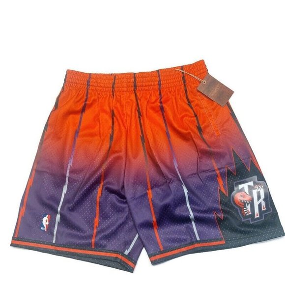 Mitchell & Ness Other - Mitchell & Ness Mens Size XL Toronto Raptors Fadeaway Swingman Basketball Shorts